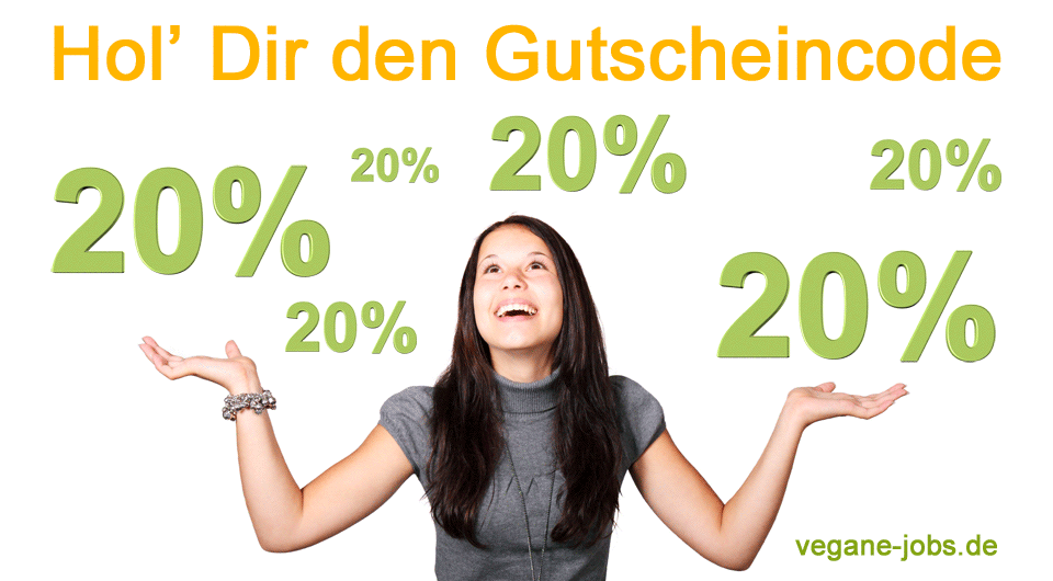 Gutscheincode - www.vegane-jobs.de