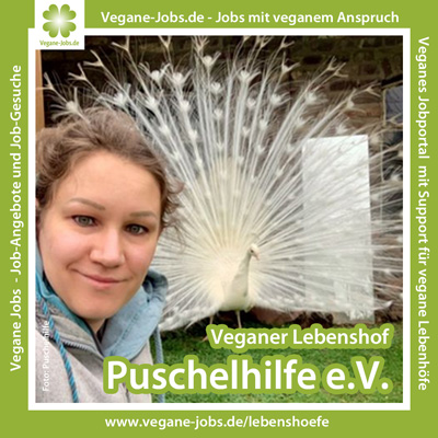 Lebenshof Puschelhilfe e.V. - Supported by Vegane-Jobs.de